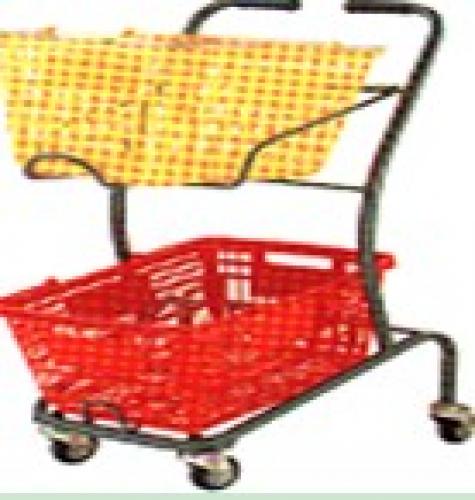 AOD1007-Basket shopping trolley